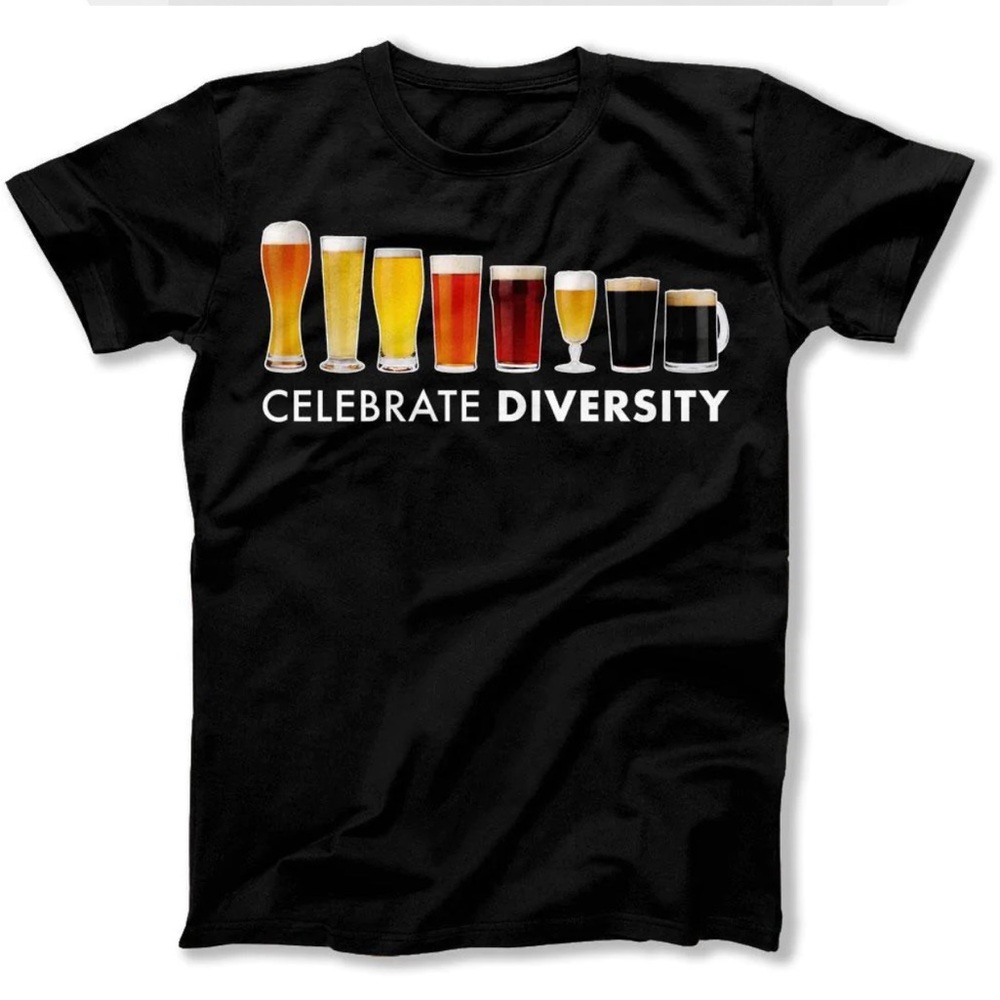 NWT Celebrate Diversity Beer T-Shirt